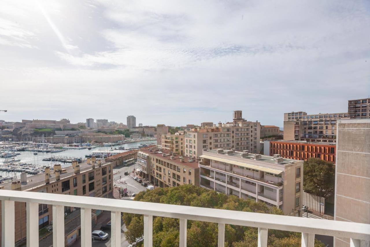 Le Saint Jean - Appt Avec Vue Sur Lentree Du Vieux Port Apartment Marsilia Exterior foto