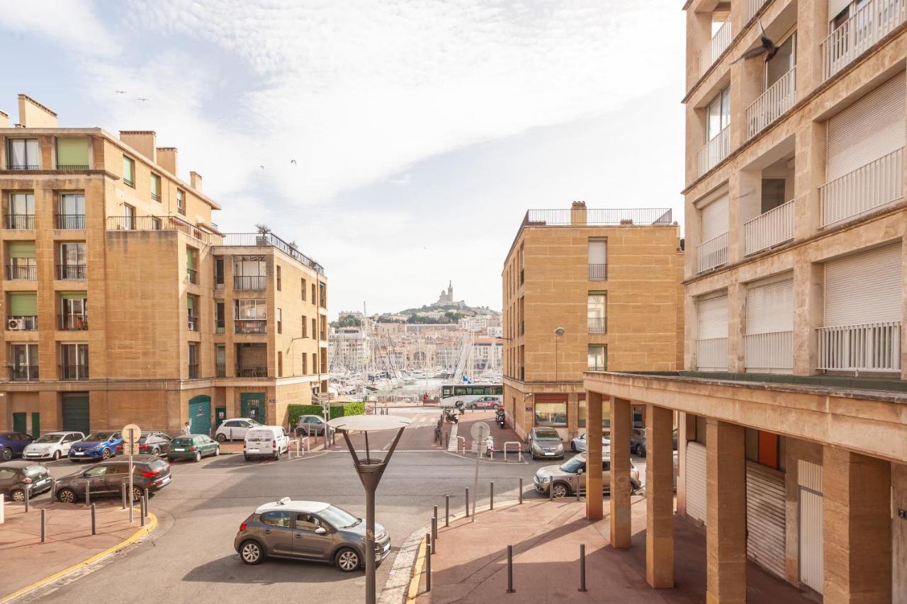 Le Saint Jean - Appt Avec Vue Sur Lentree Du Vieux Port Apartment Marsilia Exterior foto