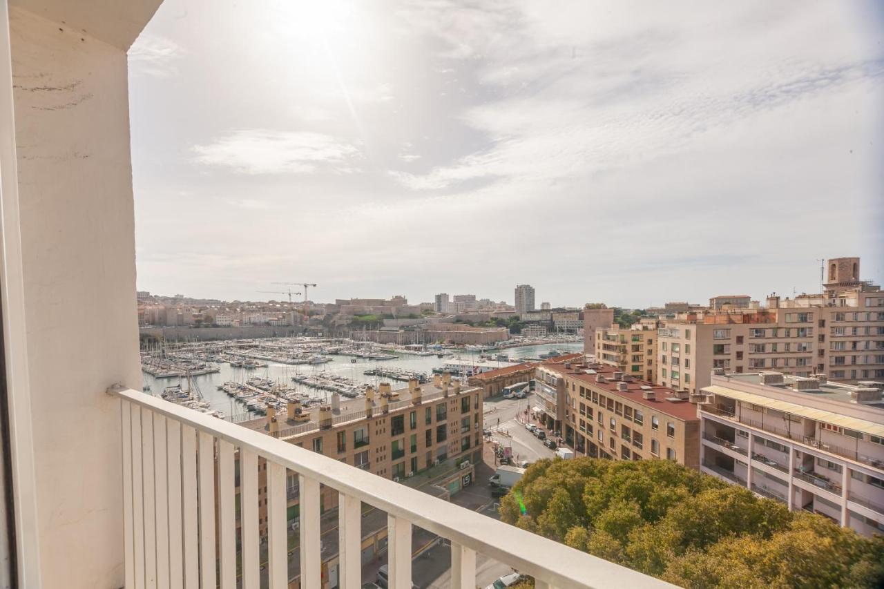 Le Saint Jean - Appt Avec Vue Sur Lentree Du Vieux Port Apartment Marsilia Exterior foto