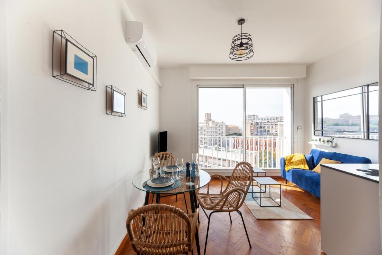 Le Saint Jean - Appt Avec Vue Sur Lentree Du Vieux Port Apartment Marsilia Exterior foto